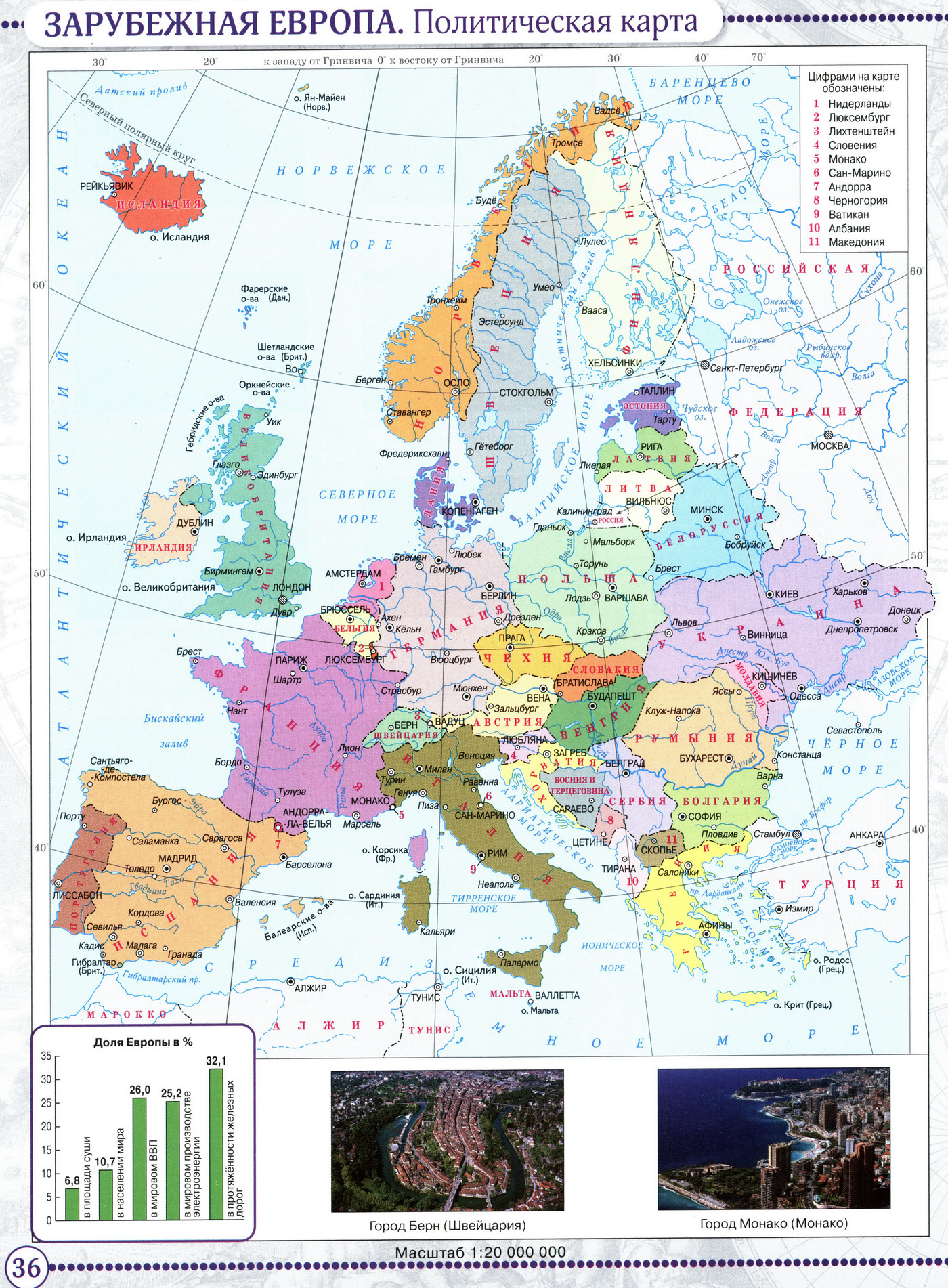 Европейские столицы карта. Карта зарубежной Европы с границами государств. Карта зарубежной Европы 11 класс атлас. Атлас зарубежная Европа 11 класс. Атлас зарубежная Европа 10 11 класс география.